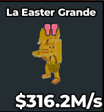 La Easter Grande 361.2M/s Gold | Global