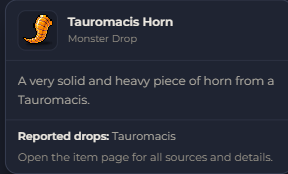 Tauromacis Horn | Global > Global MapleStory Classic World