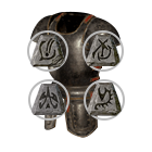 Fortitude [Archon Plate]-10-14% Enhanced Defense & 1.5 To Life (Based on Character Level) & 25-30 All Resistances | RoTW - Ladder S15 - SC