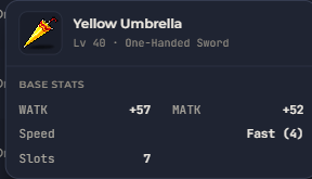 Yellow Umbrella | Global > Global MapleStory Classic World