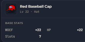 Red Baseball Cap | Global > Global MapleStory Classic World