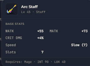 Arc Staff | Global > Global MapleStory Classic World