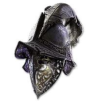 The Vile Knight Shielded Helm | Forbidden Rites Standard