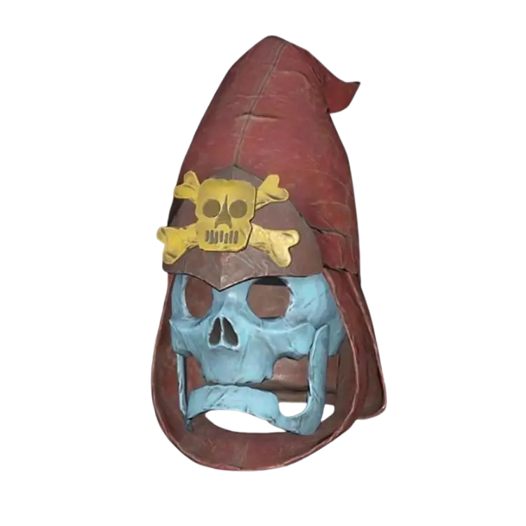 Fasnacht Glowing Skull Mask | PS
