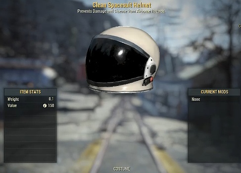 Clean Spacesuit Helmet | PS