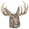 Fasnacht Jackalope Mask | PS