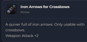 Iron Arrows for Crossbows | Global > Global MapleStory Classic World