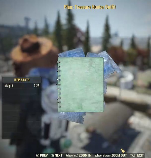 Plan- Treasure Hunter Outfit | PS