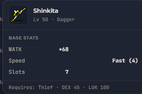 Shinkita | Global > Global MapleStory Classic World