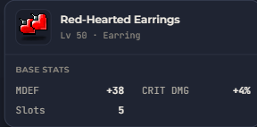Red-Hearted Earrings | Global > Global MapleStory Classic World