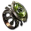 Vigilant View Emerald Ring | Forbidden Rites Standard