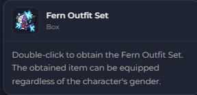 Fern Outfit Set | Global > Global MapleStory Classic World