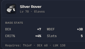 Silver Rover | Global > Global MapleStory Classic World