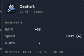 Gephart | Global > Global MapleStory Classic World