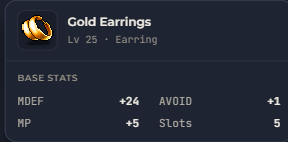 Gold Earrings | Global > Global MapleStory Classic World
