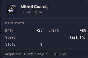 Mithril Guards | Global > Global MapleStory Classic World