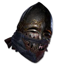 The Smiling Knight Cowled Helm | Forbidden Rites Standard