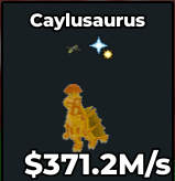Caylusaurus 371.2M/s Gold | Global