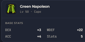 Green Napoleon | Global > Global MapleStory Classic World