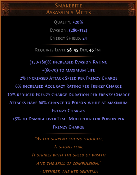 Snakebite Assassin's Mitts | [PC] Allflame Standard