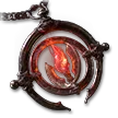 Igniferis Crimson Amulet | Forbidden Rites Standard