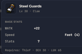 Steel Guards | Global > Global MapleStory Classic World