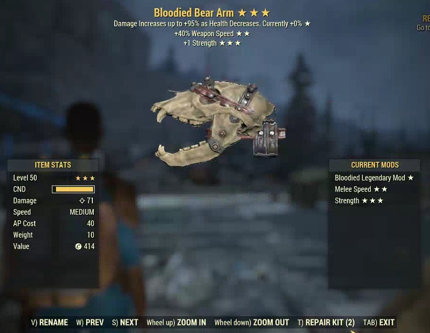 Bloodied Bear Arm (2024) | PS
