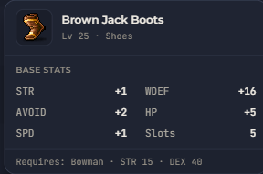 Brown Jack Boots | Global > Global MapleStory Classic World