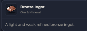 Bronze Ingot | Global > Global MapleStory Classic World