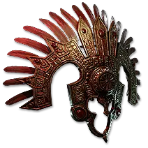 Corona of the Red Sun Warrior Greathelm | Forbidden Rites Standard