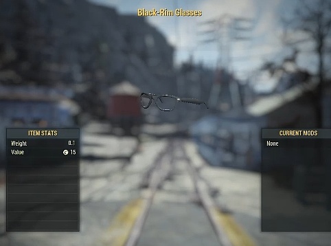 Black-Rim Glasses | PS