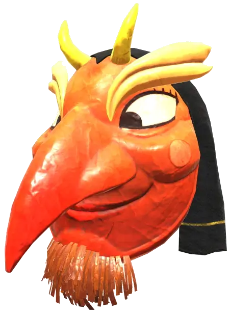 Fasnacht Crazy Guy Mask | PS