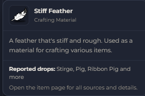 Stiff Feather | Global > Global MapleStory Classic World