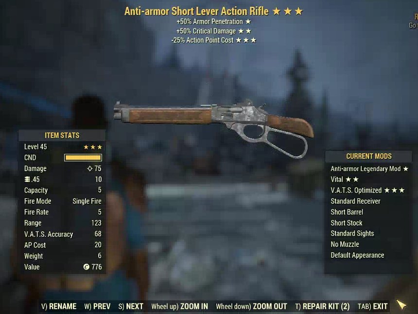 Anti-armor Short Lever Action Rifle (2024) | PS