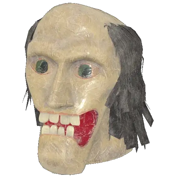 Fasnacht Toothy Man Mask | PS