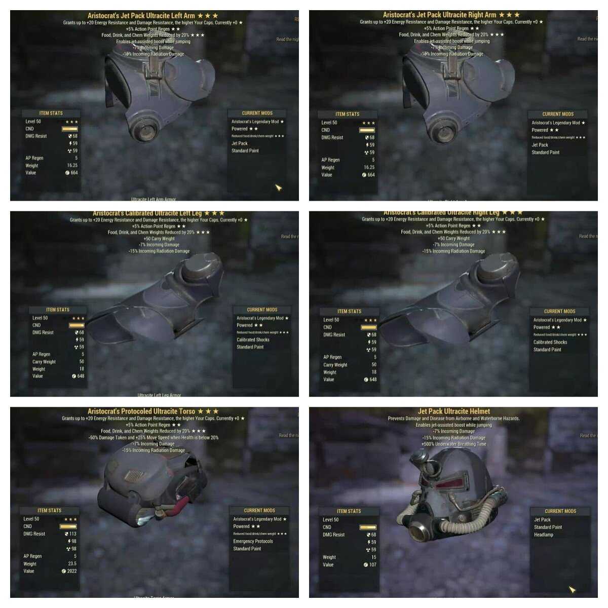 Aristocrat's Protocoled Ultracite Armor Set (2024) | PS