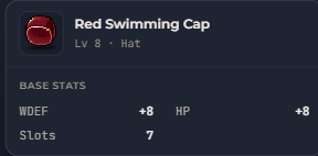 Red Swimming Cap | Global > Global MapleStory Classic World