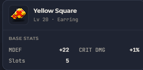 Yellow Square | Global > Global MapleStory Classic World