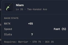 Niam | Global > Global MapleStory Classic World