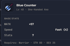 Blue Counter | Global > Global MapleStory Classic World