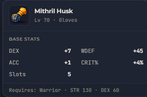 Mithril Husk | Global > Global MapleStory Classic World