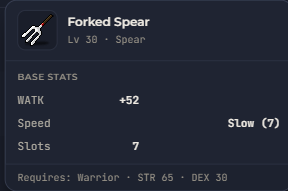 Forked Spear | Global > Global MapleStory Classic World
