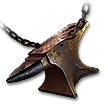 The Anvil Bloodstone Amulet | Forbidden Rites Standard
