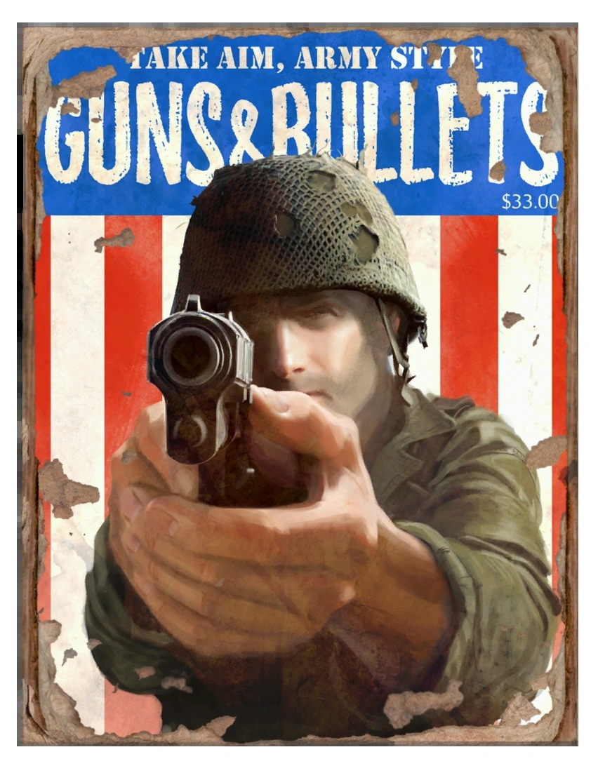 Guns and Bullets #7 x 100 | PS
