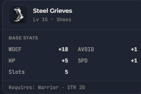 Steel Grieves | Global > Global MapleStory Classic World