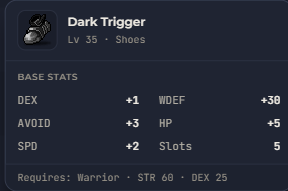 Dark Trigger | Global > Global MapleStory Classic World